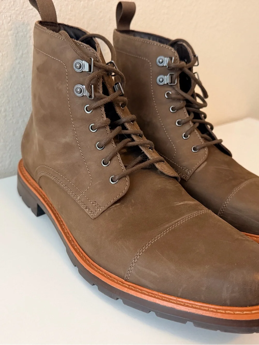 Cole Haan Chamberlin Grand Cap Toe Boots Men’s Size 11M